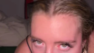 girlish Sweating blonde BlondeAdobo thothub