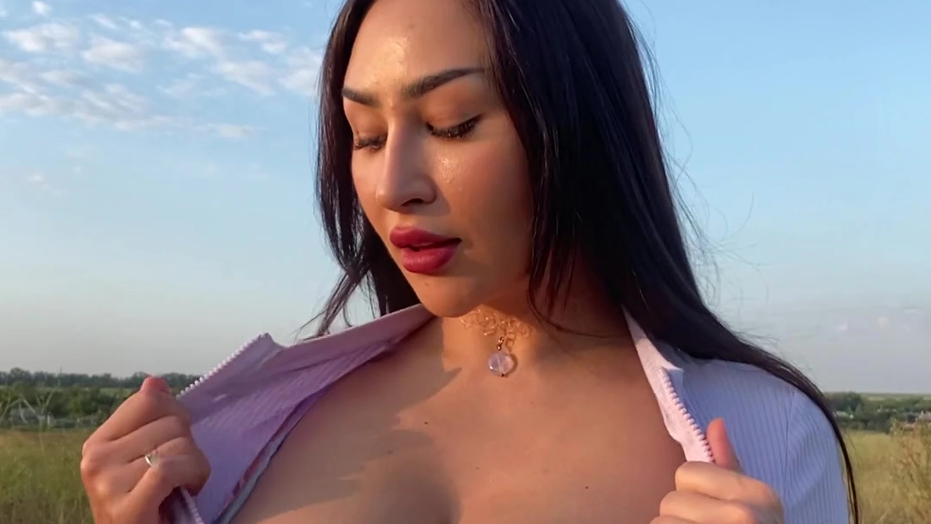 Epic amateur Louisa Khovanski Nude exposed