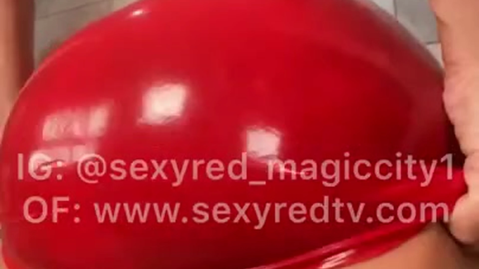 big tits Sexyred Magiccity solo EXPOSED