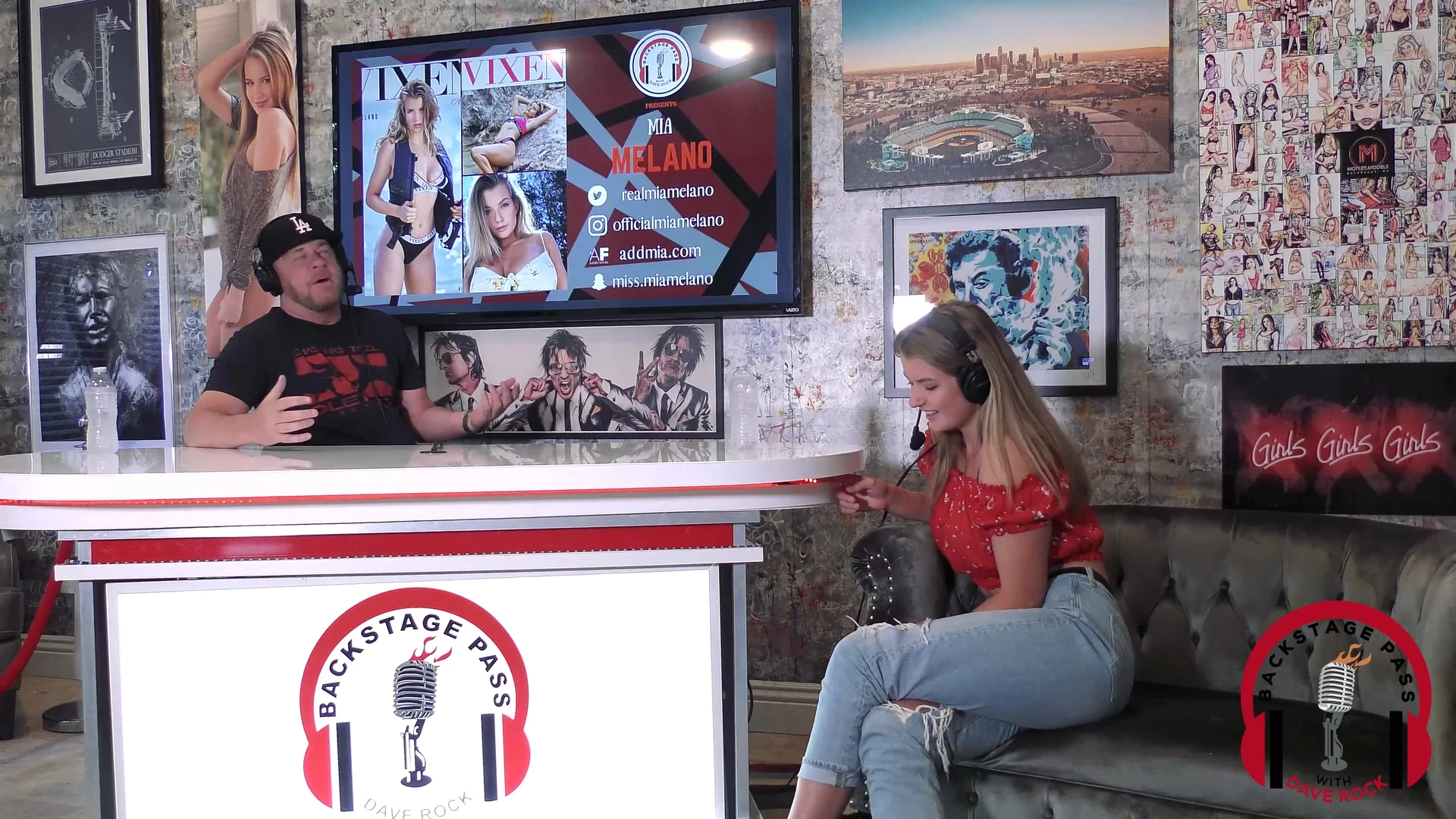 American Mia Melano solo Clip